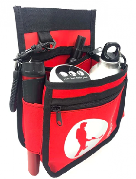 Searcher finds and tool bag PRO - Red